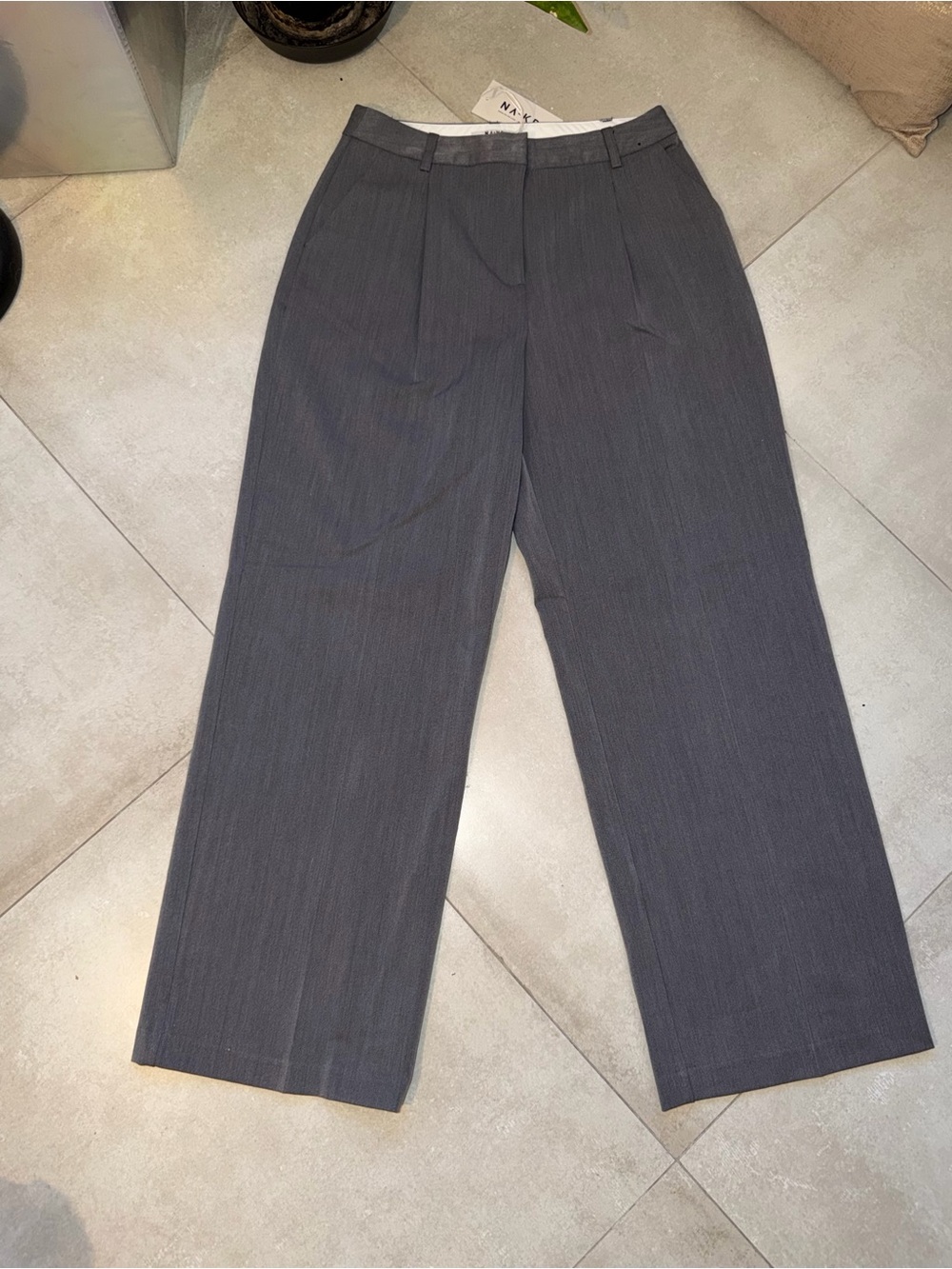 Women’s Tailored Gray Dress Trousers